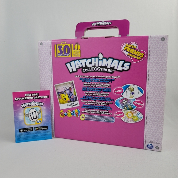 Hatchimals Best Friends Travel Pack Hatchy Suitcase Platinum Pal Exclusives - Picture 3 of 16